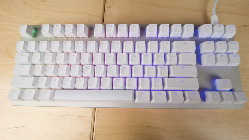 Input Club’s K-Type, one of the fanciest tenkeyless boards going.